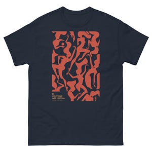 Retro 1951 Jazz Festival T Shirt | Vintage Style Saxophone Graphic Tee | Classic Music Lover Gift | European Concert Inspired Shirt