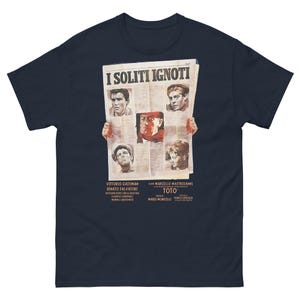 I soliti ignoti Comedy Tee | Vintage Cinema Tribute Shirt | 50s Heist Gang Graphic | Classic Italian Movie Poster Art | Cinephile Gift