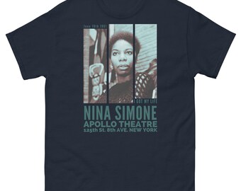 Camiseta vintage de cantante de jazz / Camiseta inspirada en la música soul retro / Camiseta estilo póster de concierto de los años 60 / Regalo de música clásica para él y ella