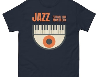 Vintage Keith Haring art montreux 1983 jazz festival tshirt