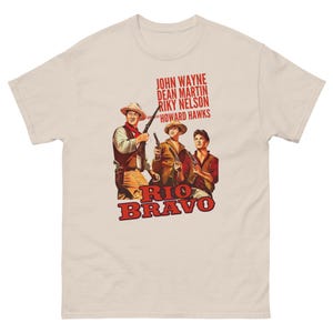 Rio Bravo T-Shirt – Vintage Western Tribute to John Wayne Classic