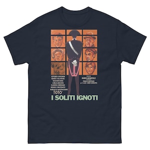 I soliti ignoti Comedy Tee | Vintage Cinema Tribute Shirt | 50s Heist Gang Graphic | Classic Italian Movie Poster Art | Cinephile Gift
