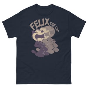 おもしろいフィリックス・ザ・キャットTシャツ - レトロ漫画グラフィックTシャツ 100%コットン