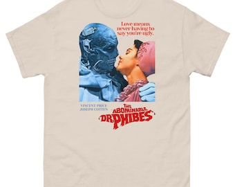 Camiseta de terror Dr. Phibes | Camiseta inspirada em filme cult gótico dos anos 70