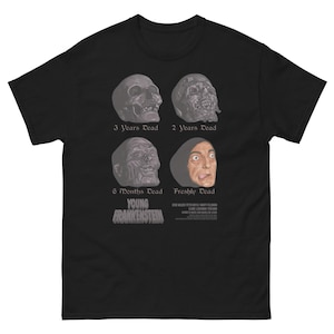 Young Frankenstein T-Shirt – Cult Comedy Tee, Mel Brooks Classic, 100% Cotton Unisex Shirt