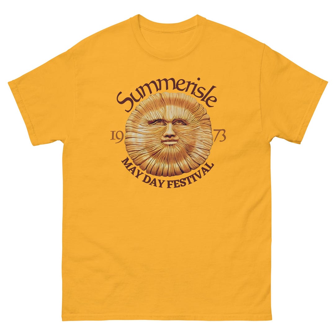 T-Shirt The Wicker Man - Summerisle May Day Festival 1973 - Maglietta Film Horror Cult - M1180