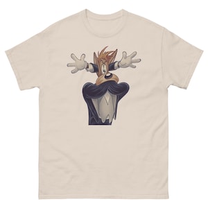Vintage Tex Avery Wolfie T-Shirt | Retro 1940s Cartoon Character Tee | Classic Animation Shirt | Funny Toon Gift for Him