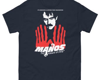 Cult Horror B Movie T Shirt | Retro 1960s Scary Graphic Tee | Vintage Low Budget Cinema Top | Camp Classic Creepy Gift
