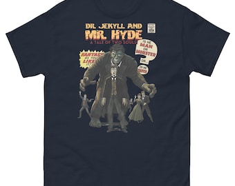 Dr. Jekyll & Mr. Hyde T-Shirt | Vintage Comic Book Horror Tee