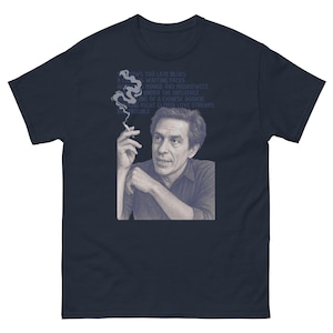 Vintage Indie Film T-Shirt | Retro Dirigent Art Tee | 70er Jahre Kino inspiriertes grafisches Top | Cult Auteur Tribute T-Shirt | Klassische Film Style Geschenk