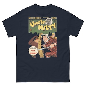 Vintage Comic Book Style T-Shirt | Retro Humor Graphic Tee | Old School Cartoon Poster Shirt for Collectors and Retro Style Fans