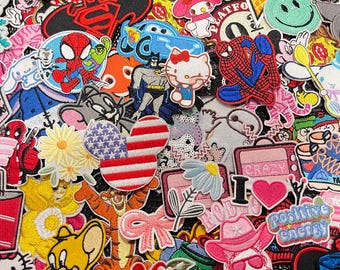 Mixed Bundle of Iron-On Patches