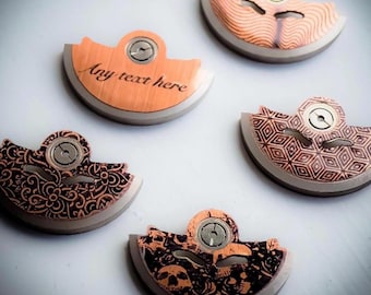 NH35/NH36/NH34 4x Rose Gold Rotor Cover - Bundle of 4