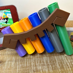 Legend of Zelda Spirit Flute | Real Working Pan Flute from Spirit Tracks | Prop for Cosplay & Display | Zelda Collectible | Gamer Instrument