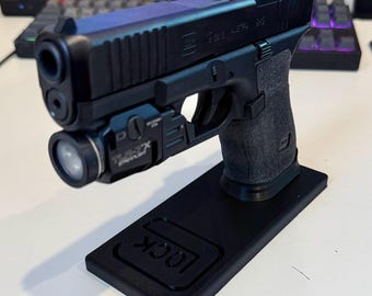 Glock Pistol Stand – Compatible with Glock 19 and Other Models