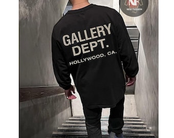 Camiseta unisex del Departamento de Galería / Camisa de manga larga de Hollywood, CA