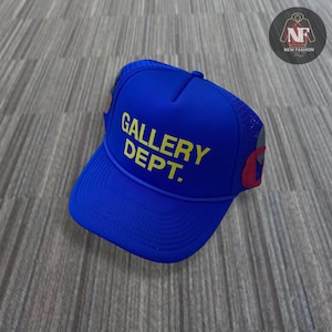 Gorra de camionero Gallery Dept. – Gorra snapback de malla azul, estilo urbano imagen 1