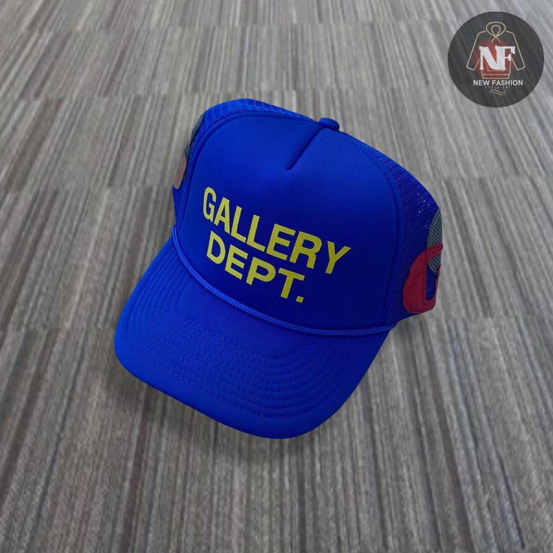 Gorra de camionero Gallery Dept. – Gorra snapback de malla azul, estilo urbano imagen 1