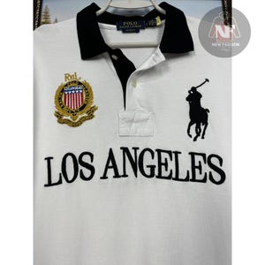 Vintage Los Angeles Polo Shirt – Retro USA Style