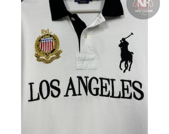 Vintage Los Angeles Polo Shirt – Retro USA Style