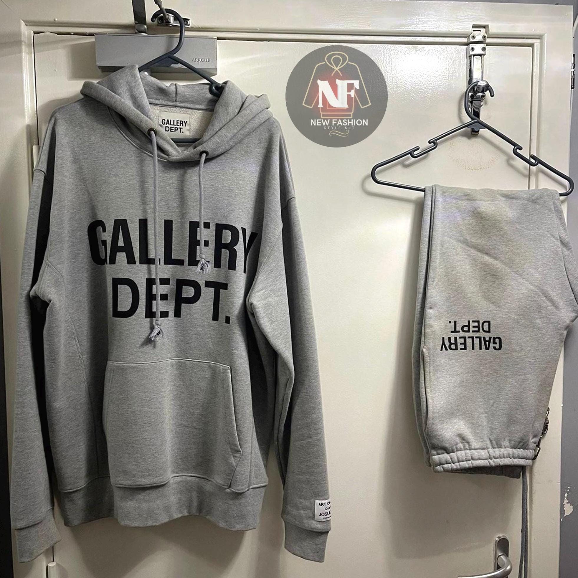 Gallery Dept. Tracksuit | Unisex Grey Hoodie and Sweatpants Set
