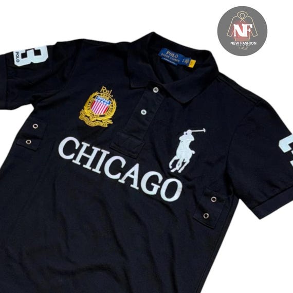 Vintage Polo Shirt – Chicago Retro Streetwear tshirt