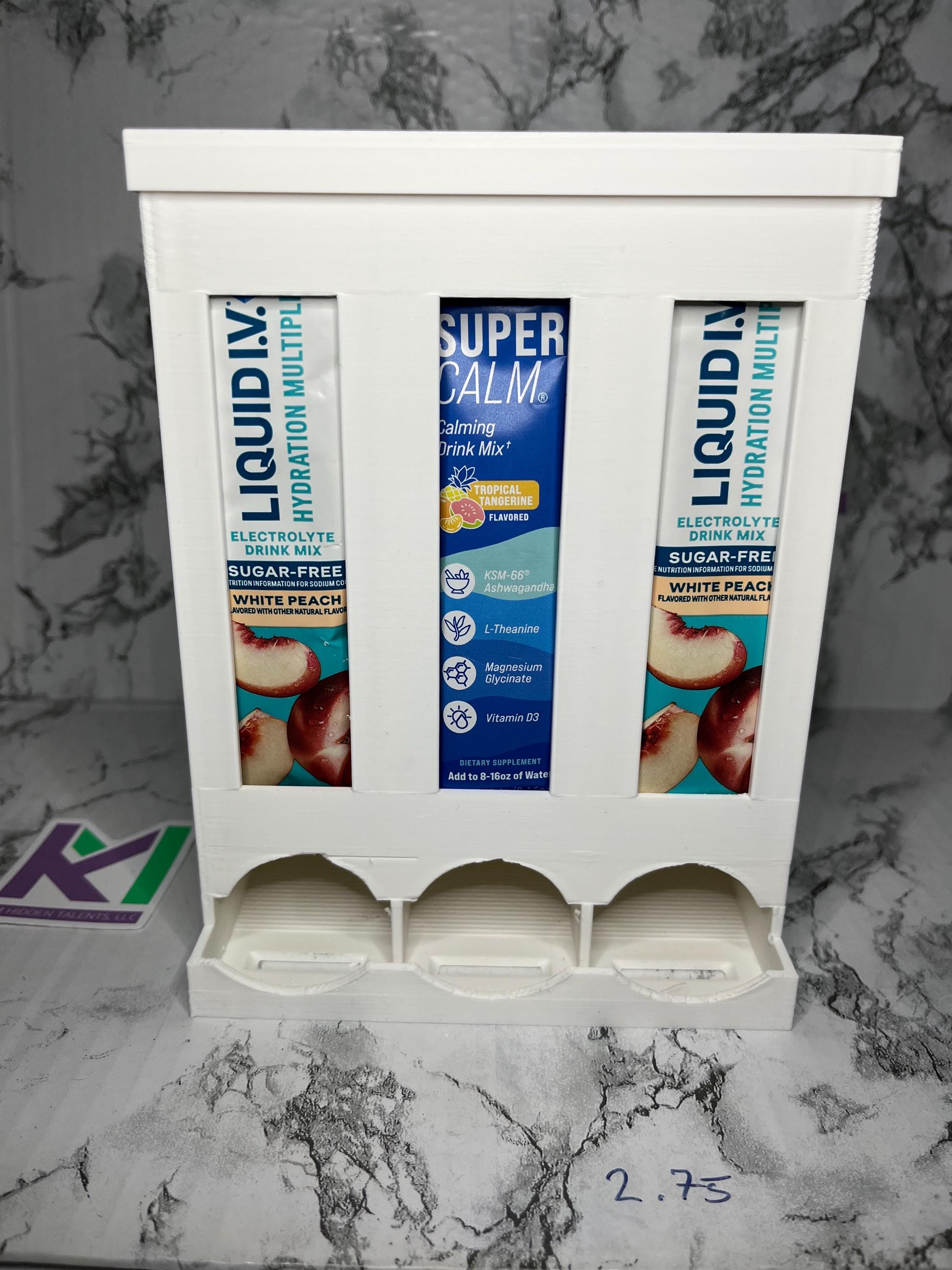 3D Printed Liquid IV Holder Organizer | Hydration Station