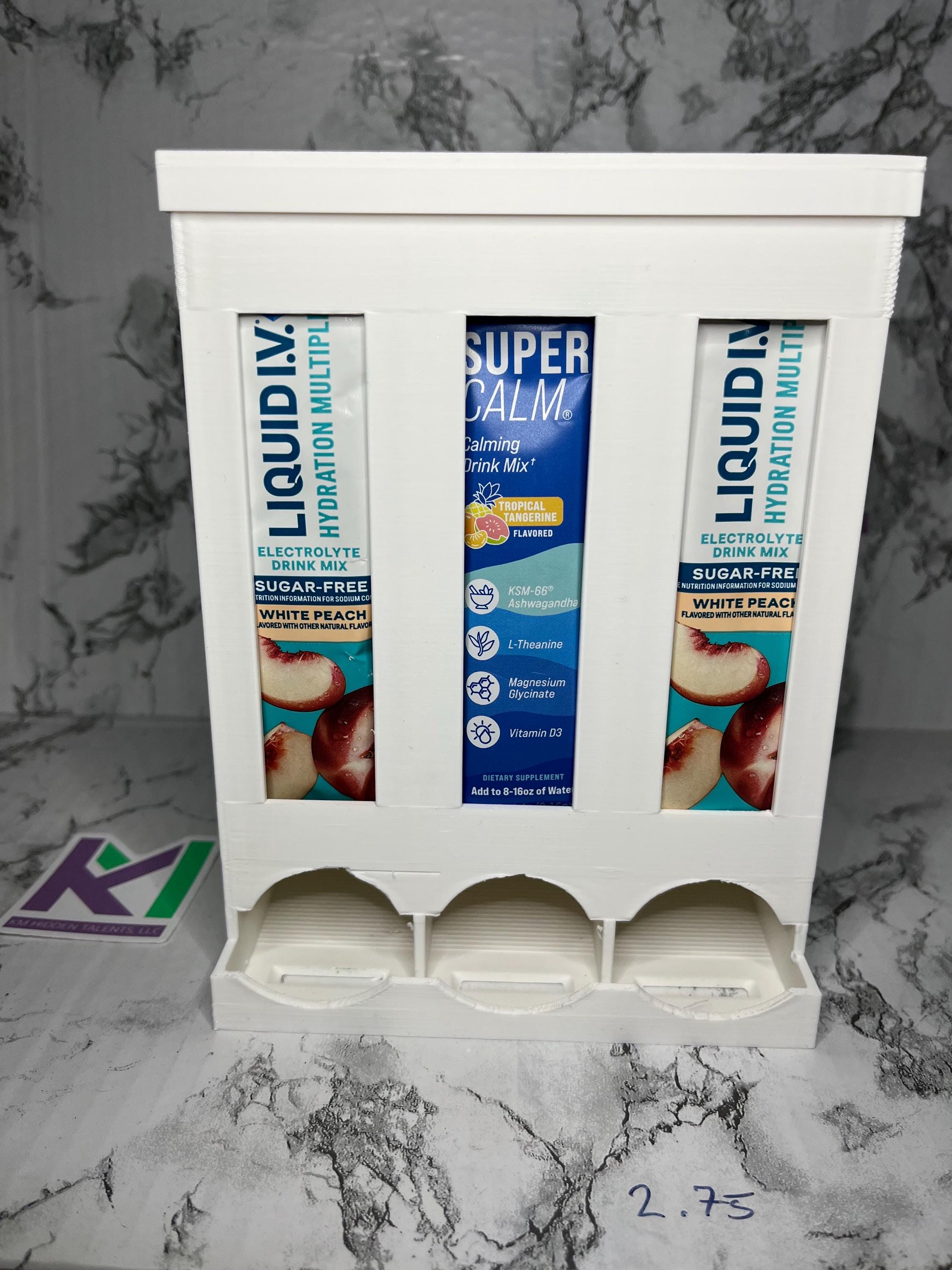 3D Printed Liquid IV Holder Organizer | Hydration Station