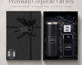 Coffret cadeau personnalisé pour startup, coffret cadeau de bienvenue avec logo d'entreprise pour fondateur, investisseurs et employés