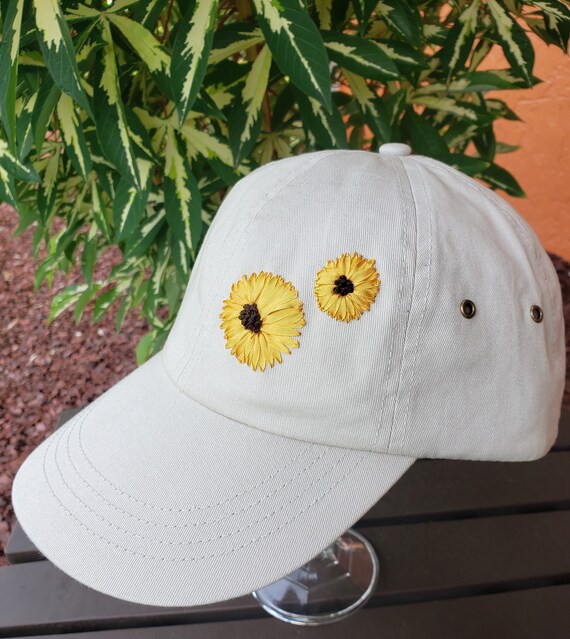 sunflower baseball cap