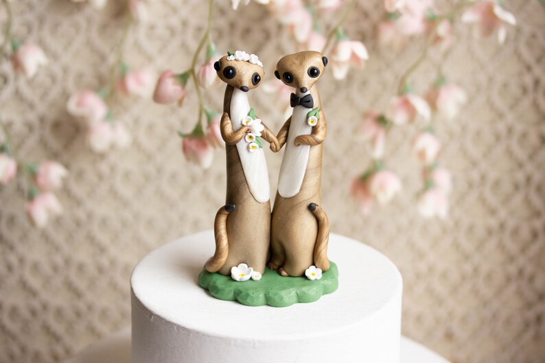 Meerkat Wedding Cake Topper image 2