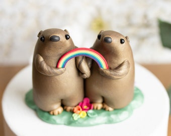 Groundhog Pride - Groundhog Day Gift - Groundhog Wedding Cake Topper