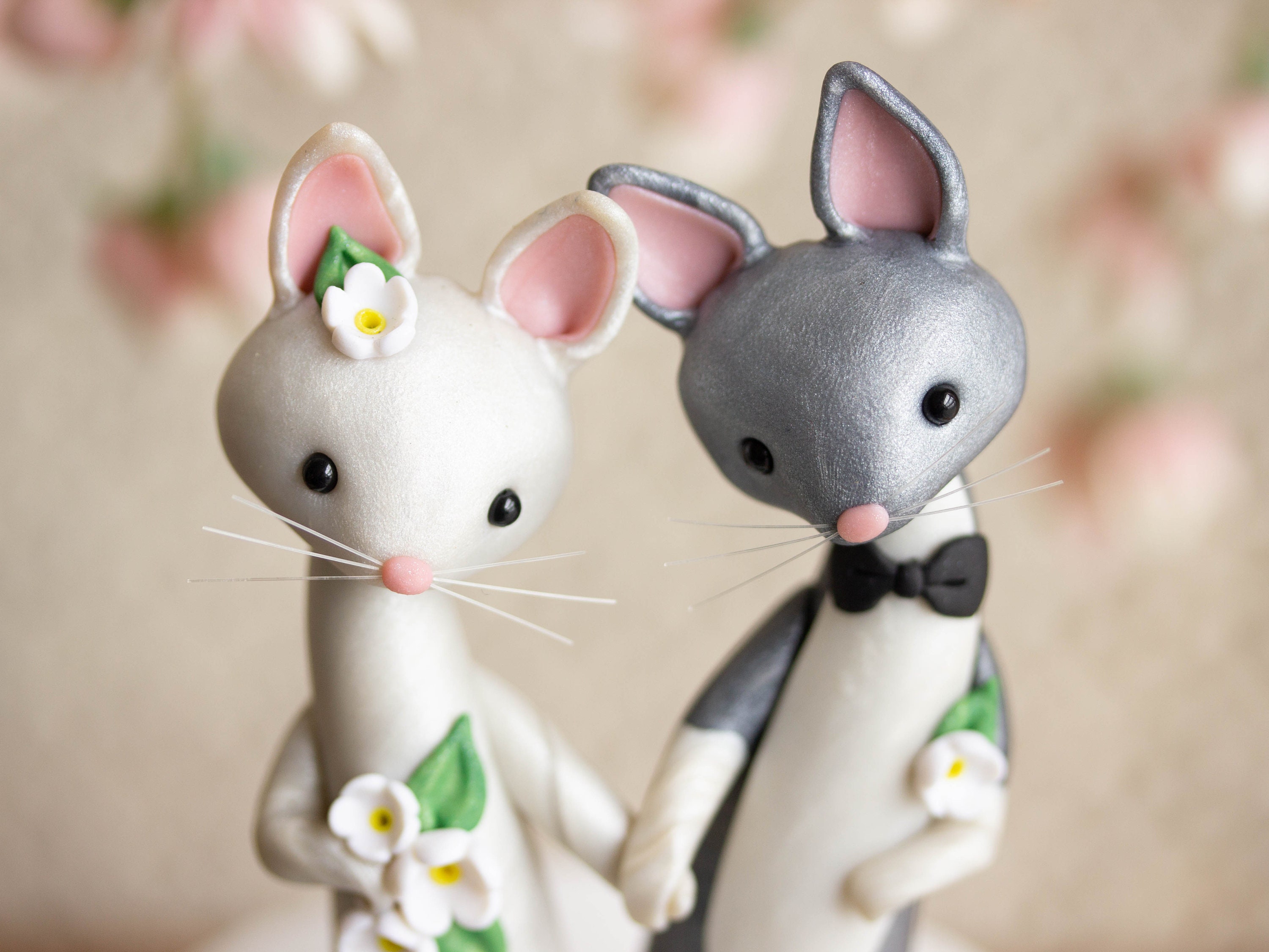 Cat Wedding Cake Topper