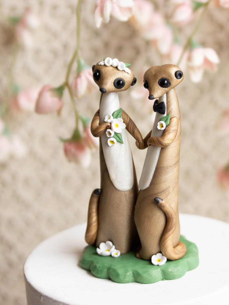 Meerkat Wedding Cake Topper image 7
