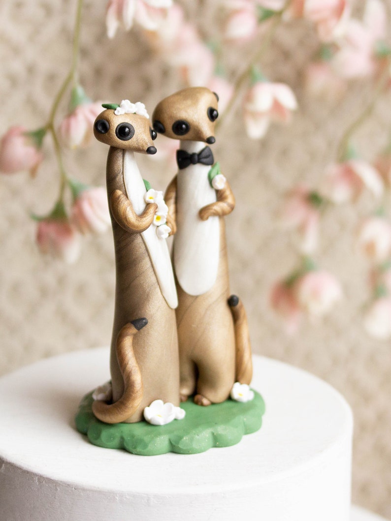 Meerkat Wedding Cake Topper image 5