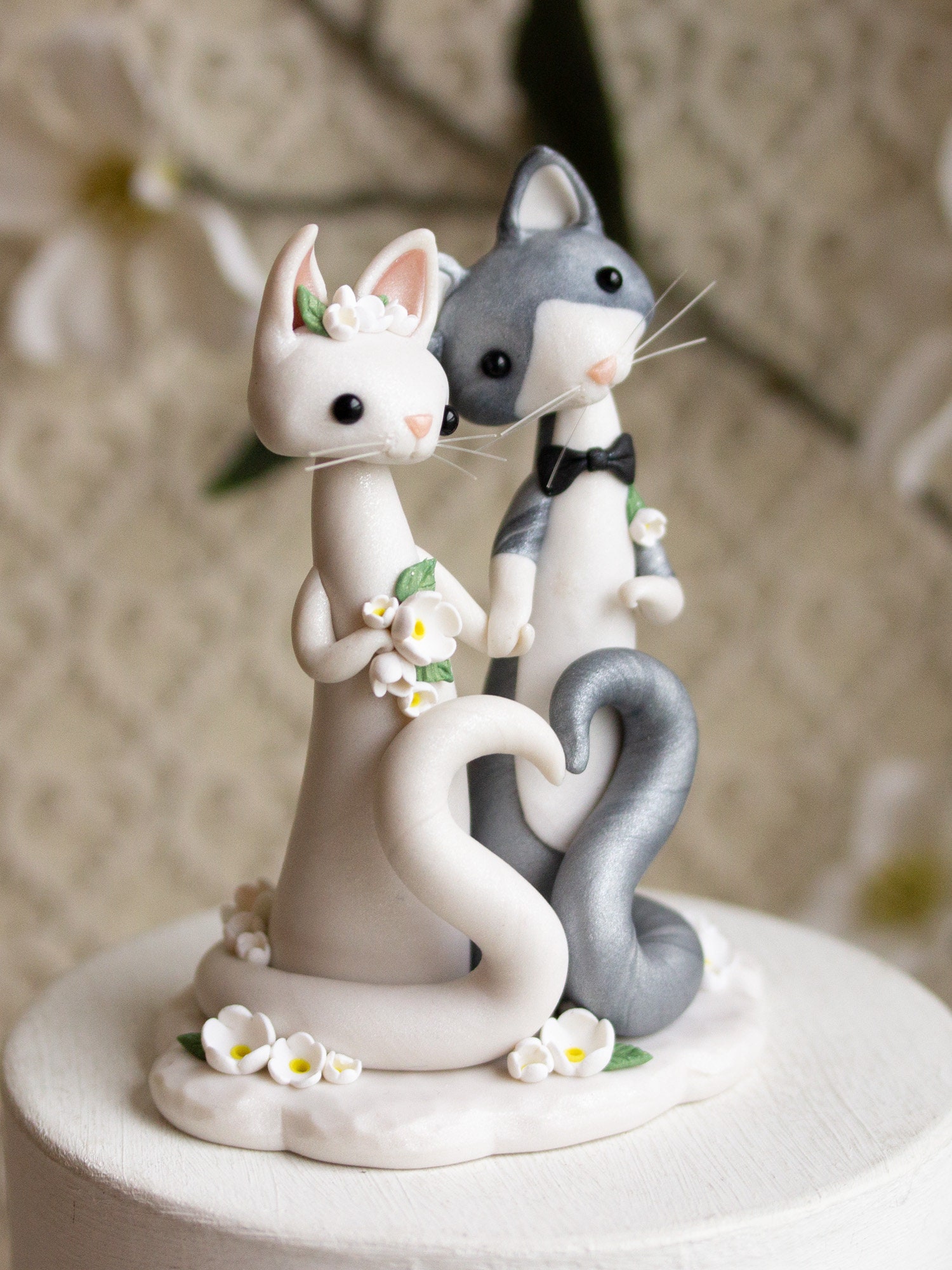 Cat Wedding Cake Topper by Bonjour Poupette Etsy