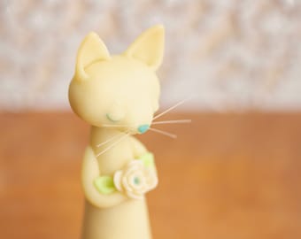 Ghost Cat - Glow in the Dark Cat Figurine