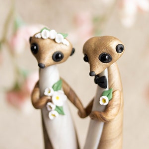 Meerkat Wedding Cake Topper image 6