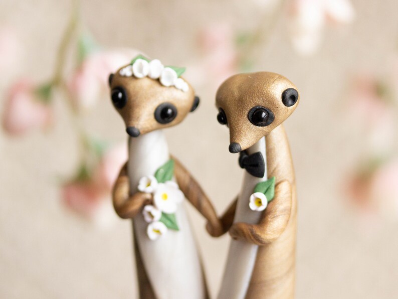 Meerkat Wedding Cake Topper image 6