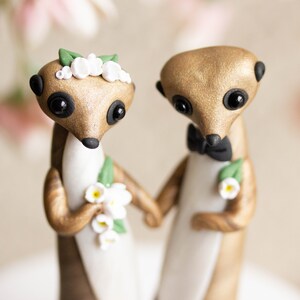 Meerkat Wedding Cake Topper image 3