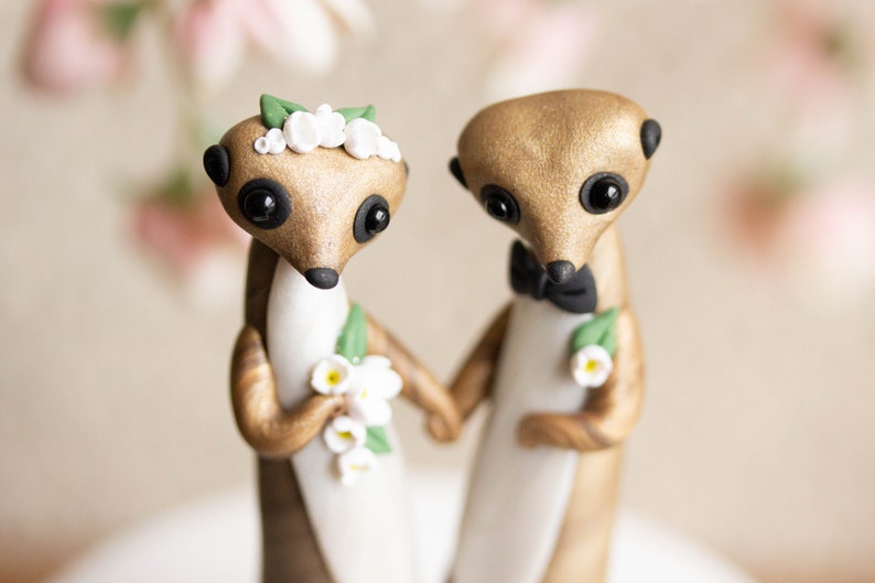 Meerkat Wedding Cake Topper image 3