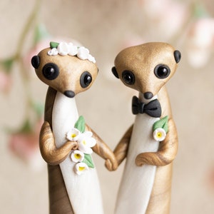 Meerkat Wedding Cake Topper image 1