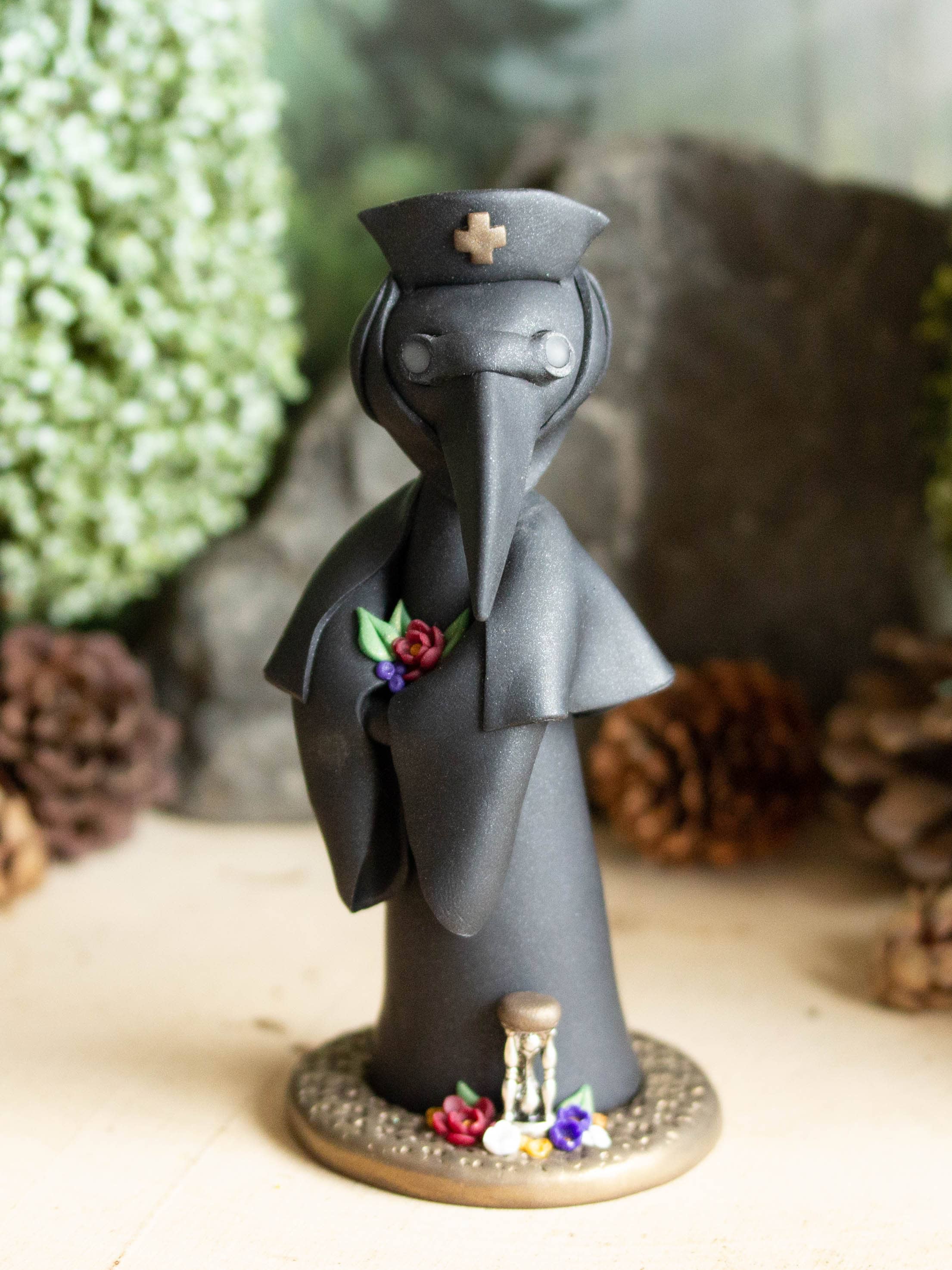 plague nurse stuffed animal