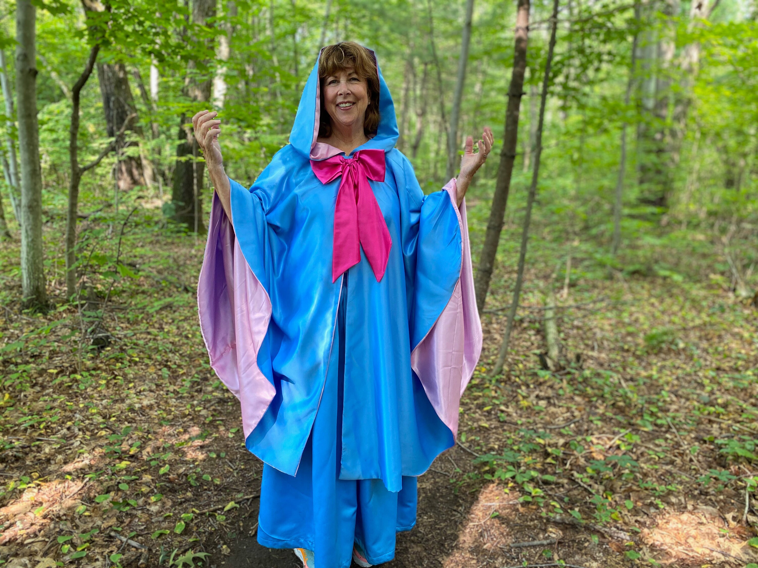 green emerald velvet dress Fairy Godmother Dress – Mermaidcosplay main image 1
