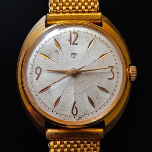 Electric ChN114 (Epperlein 100) USSR Soviet Electro Mechanical Watch (1960)