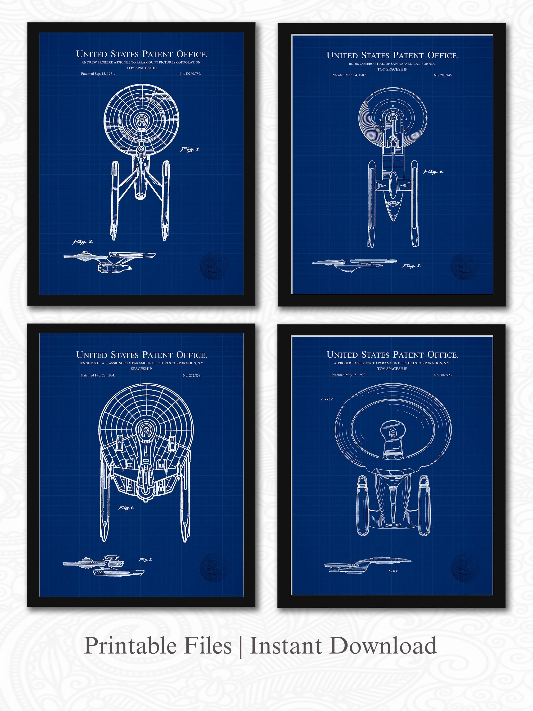 Uss enterprise blueprint - Etsy 日本