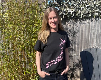 Artistic Japan T-Shirt: Wildlife Map Tee, Boho Travel Gift