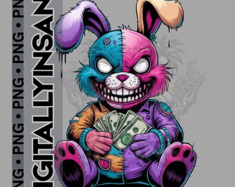 その他 PSYCHO BUNNY illustration by LOVECACAO LOVE BUNNIES artxfashion - Fashion Daily Mag