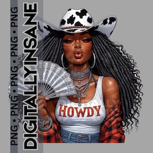 Black Country Girl Sublimation Design, Melanin Rodeo Queen Black Cowgirls Png, Black Girl Rodeo PNG, African American Western Png, Digital