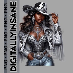Black Country Girl Sublimation Design, Melanin Rodeo Queen Black Cowgirls Png, Black Girl Rodeo PNG, African American Western Png, Digital